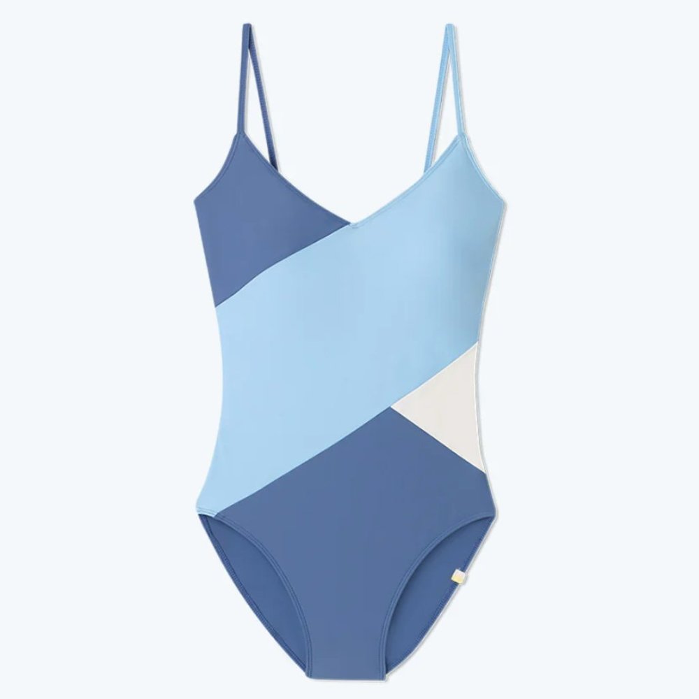 Summersalt Marina Blue One Piece Bathing Suit